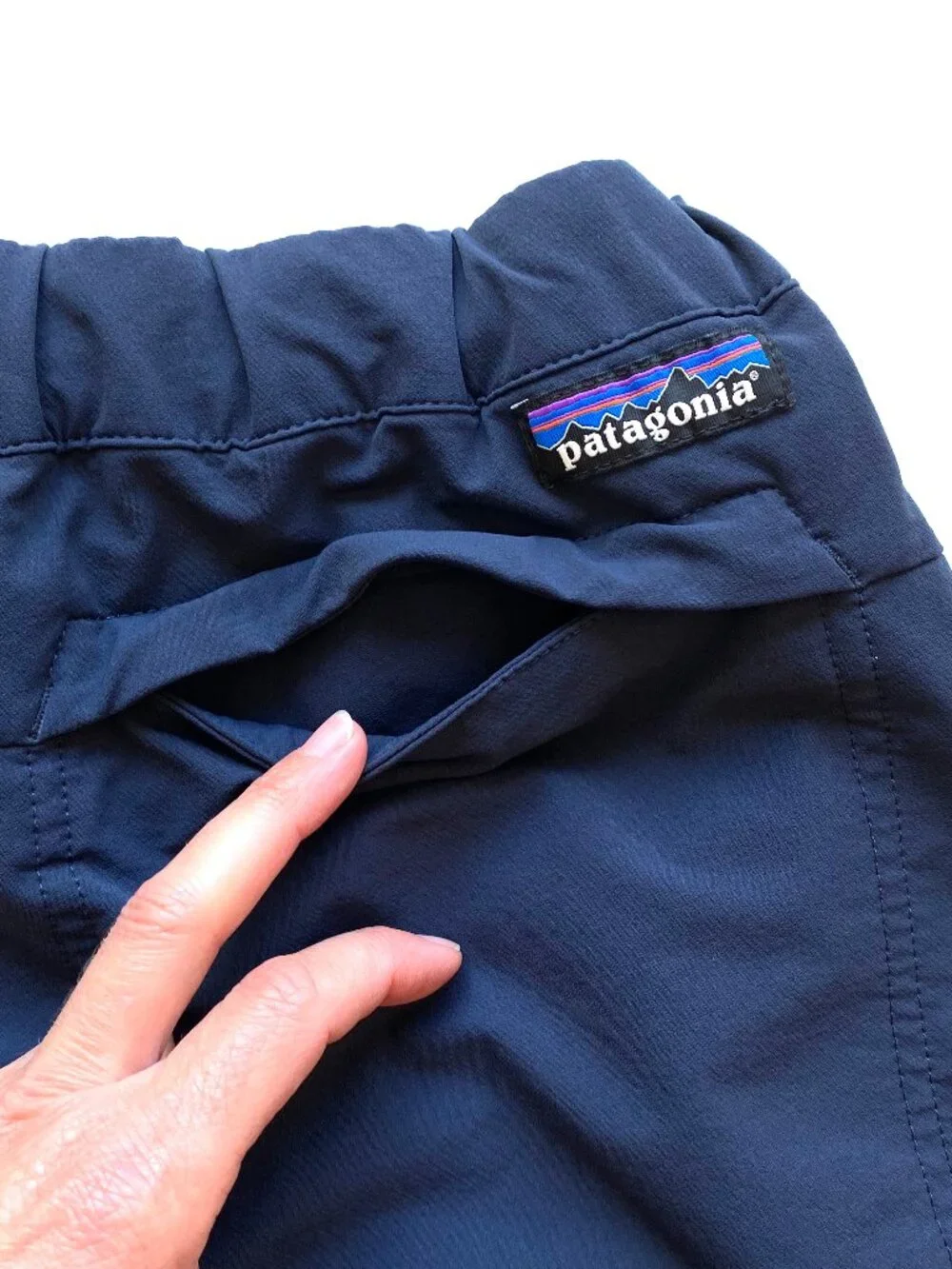 Patagonia Mens Skyline Traveler Navy Blue Stretch Hiking Jogger Pants Small